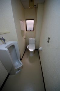 リフォーム後は洋式のトイレとなり、掃除も容易となった。